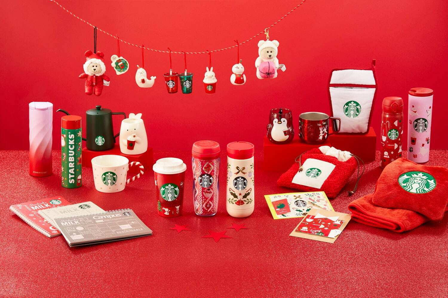 Starbucks Japan Christmas Tumbler and Mug 2021
