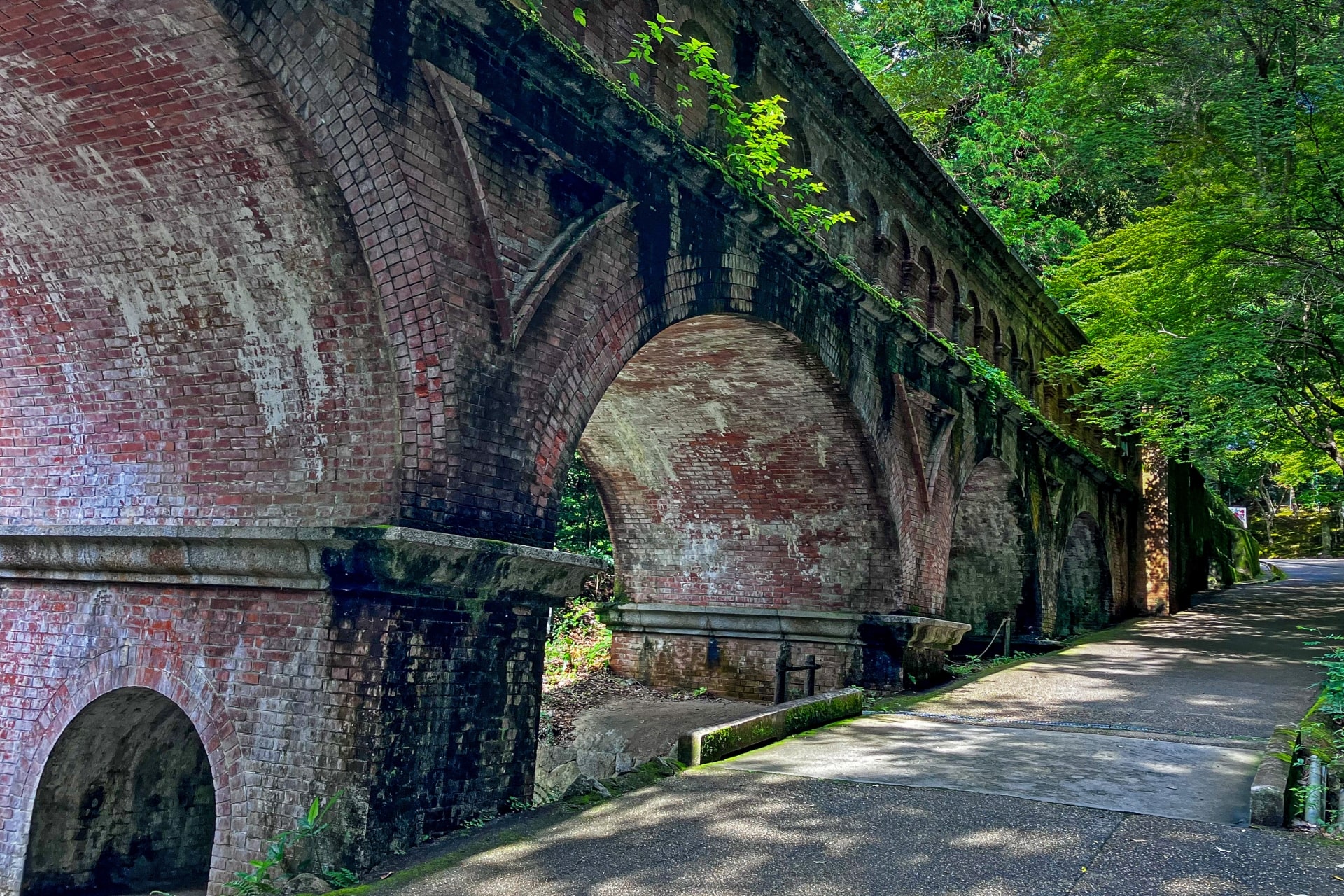 An aqueduct at Nanzenji Temple