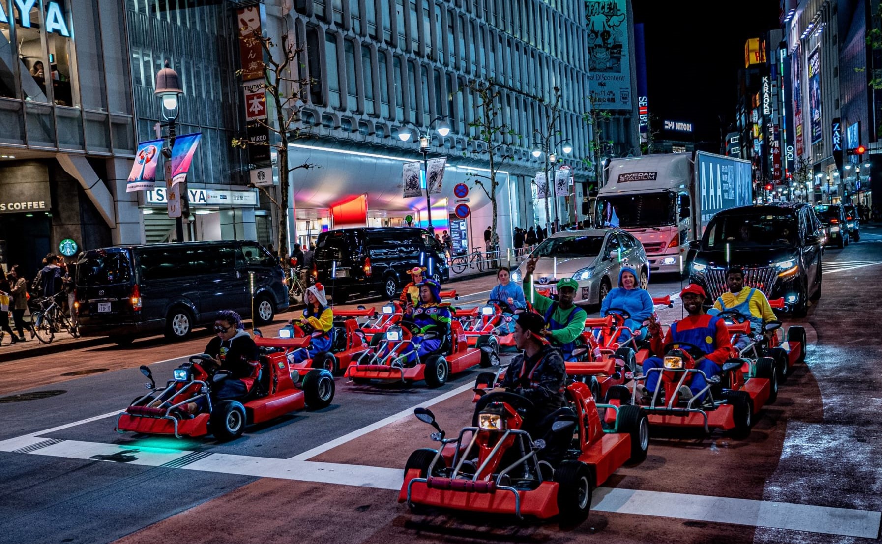 Go karting in Shibuya