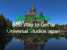 How to Get to Universal Studios Japan: Bus or Train?