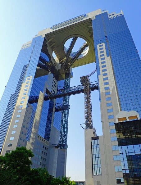 an outword of appearance of Umeda Sky Building