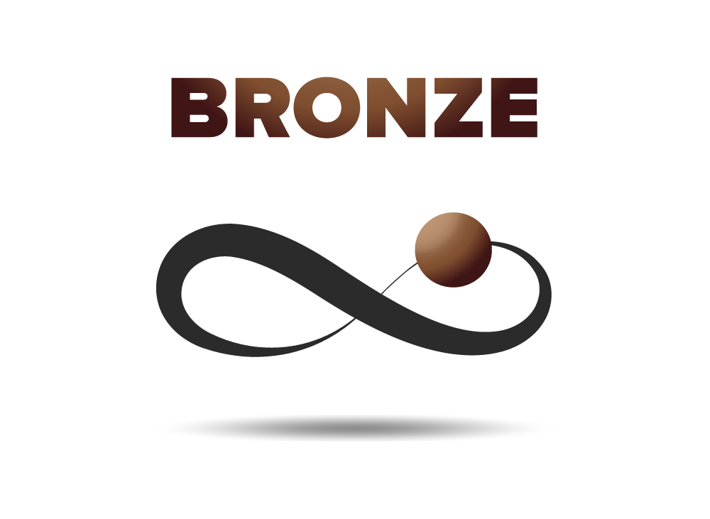 A promotional graphic for IronOrbit's Bronze Edition, featuring reliable IT solutions designed to enhance productivity, security, and efficiency, providing essential support for growing businesses.