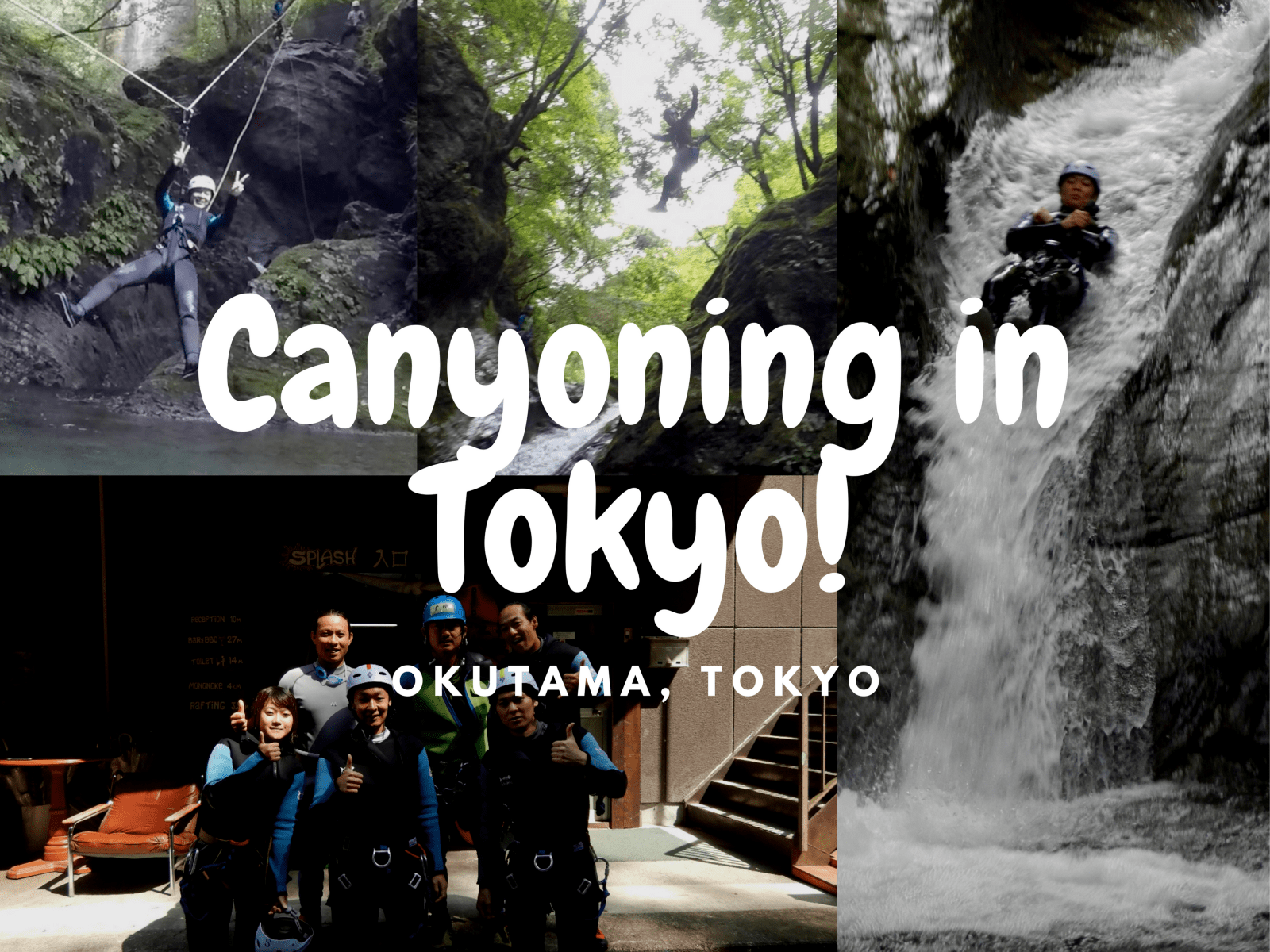 Canyoning in Tokyo: the Wildest Spot in Tama