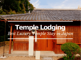 Best Luxury Temple Lodging in Japan